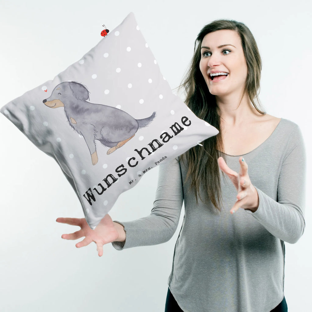 Personalised cushion Gordon Setter Lifesaver Dog, dog breed, purebred dog, dog owner, gift, animal lover, giving, puppy