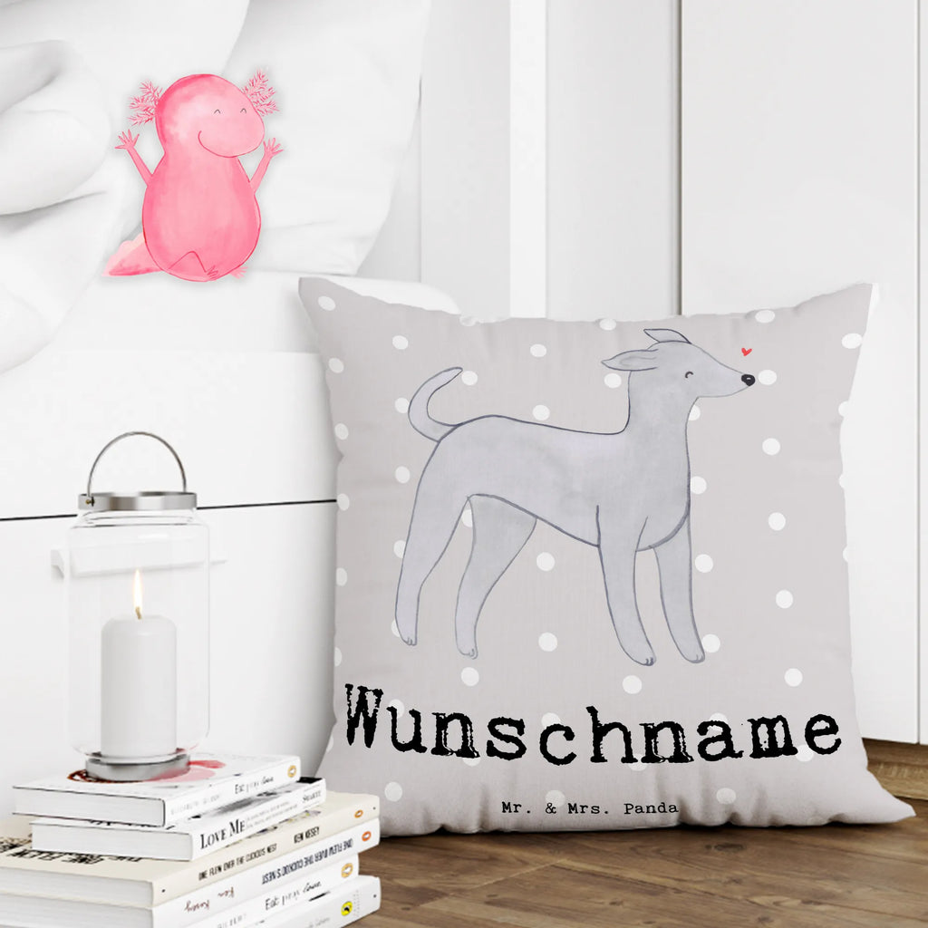 Personalised cushion Italian Greyhound Lifesaver Dog, dog breed, purebred dog, dog owner, gift, animal lover, giving, puppy