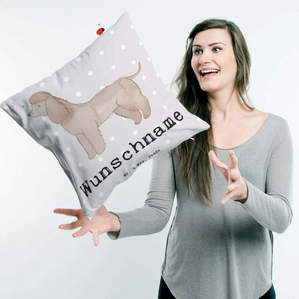 Personalised cushion Irish Water Spaniel Lifesaver Dog, dog breed, purebred dog, dog owner, gift, animal lover, giving, puppy