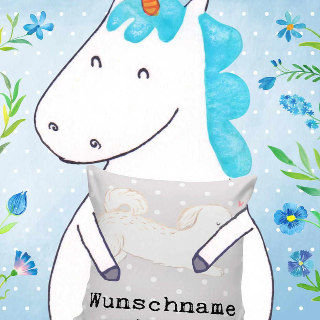 Personalised cushion Maltipoo Lifesaver Dog, dog breed, purebred dog, dog owner, gift, animal lover, giving, puppy