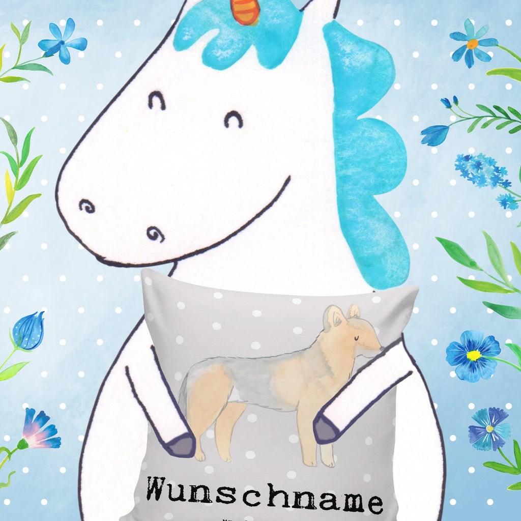 Personalised cushion German Shepherd Lifesaver Dog, dog breed, purebred dog, dog owner, gift, animal lover, giving, puppy