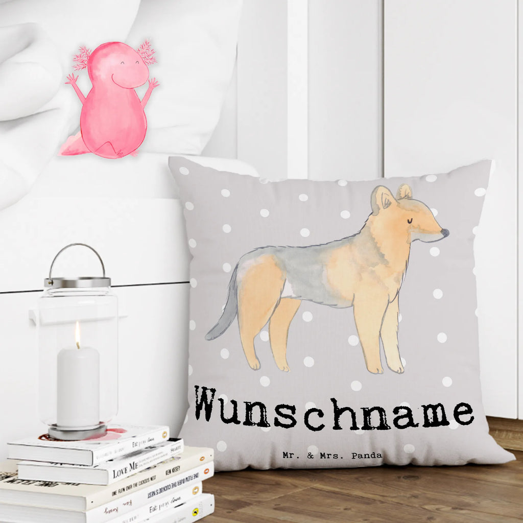 Personalised cushion German Shepherd Lifesaver Dog, dog breed, purebred dog, dog owner, gift, animal lover, giving, puppy