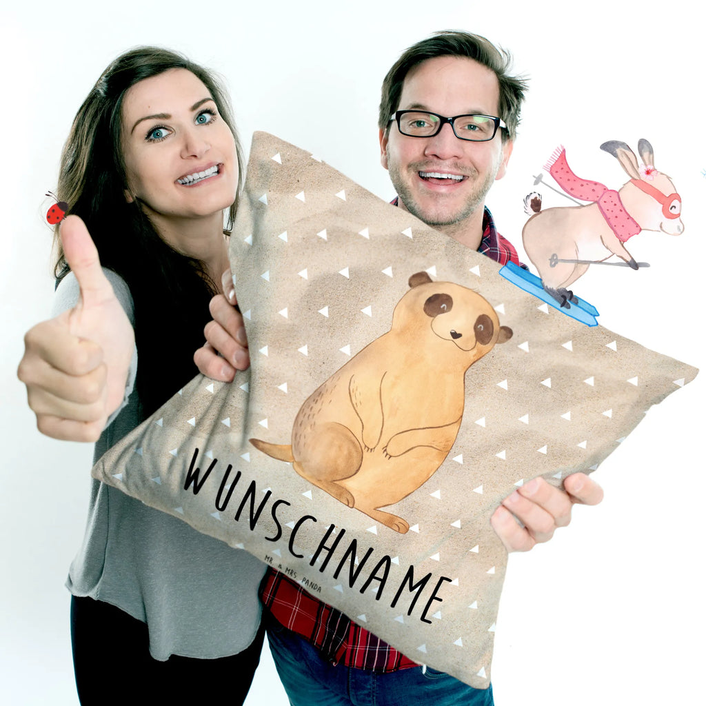 Personalised cushion Meerkat Africa, World trip, Saying, Road trip, Meerkat, Africa trip, Travel, Traveling