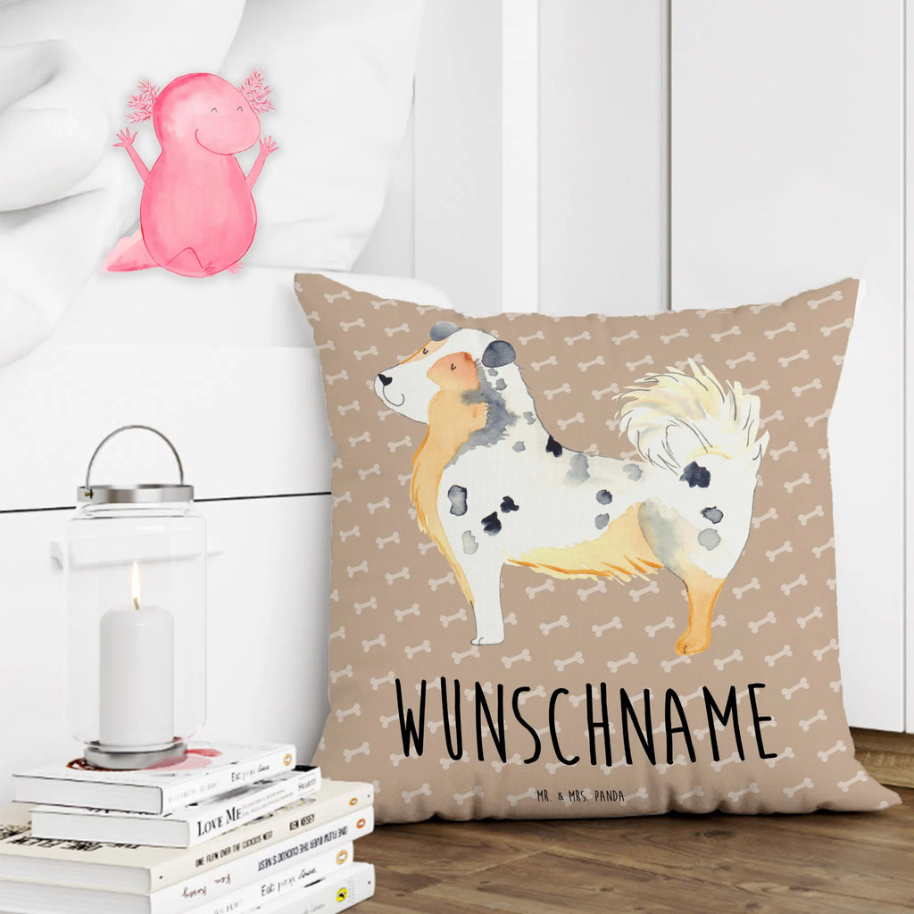 Personalised cushion Dog Australia Shepherd dog, mutt, hound, woof, dog mama, dog breed, love dogs, love for dogs, dog decorative items, bag with dog print, funny gifts for dog owners, what do you give a dog lover, Christmas gifts for dogs, gifts for dogs, dog sayings, Shepherd, Sayings, Dog love, Saying, Australia Shepherd, Dog, Family dog