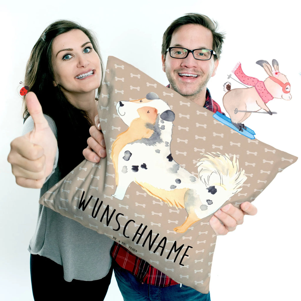 Personalised cushion Dog Australia Shepherd dog, mutt, hound, woof, dog mama, dog breed, love dogs, love for dogs, dog decorative items, bag with dog print, funny gifts for dog owners, what do you give a dog lover, Christmas gifts for dogs, gifts for dogs, dog sayings, Shepherd, Sayings, Dog love, Saying, Australia Shepherd, Dog, Family dog