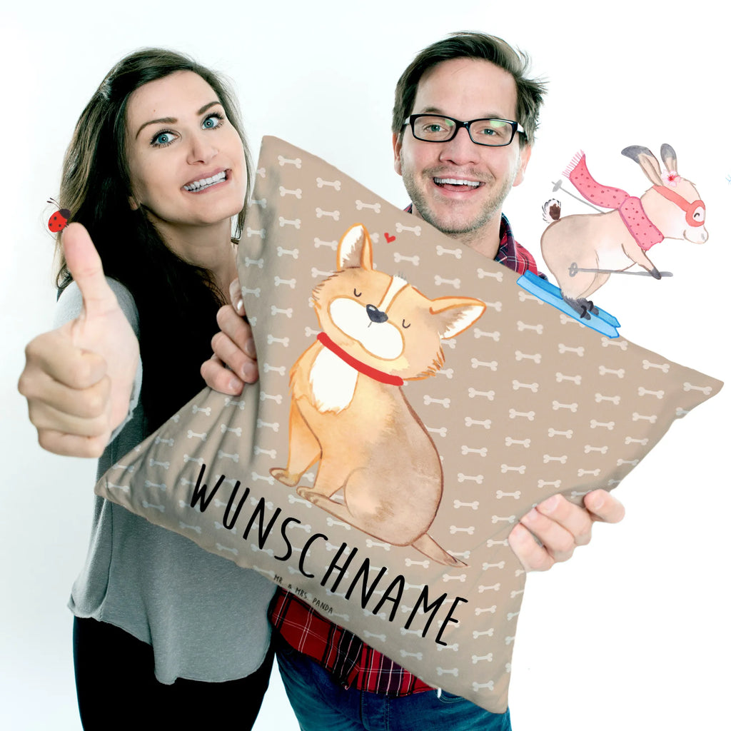 Personalised cushion Dog Luck dog, mutt, hound, woof, dog mama, dog breed, love dogs, love for dogs, dog decorative items, bag with dog print, funny gifts for dog owners, what do you give a dog lover, Christmas gifts for dogs, gifts for dogs, dog sayings, love, Corgie, dog mom, dog owner, slogan, dog love