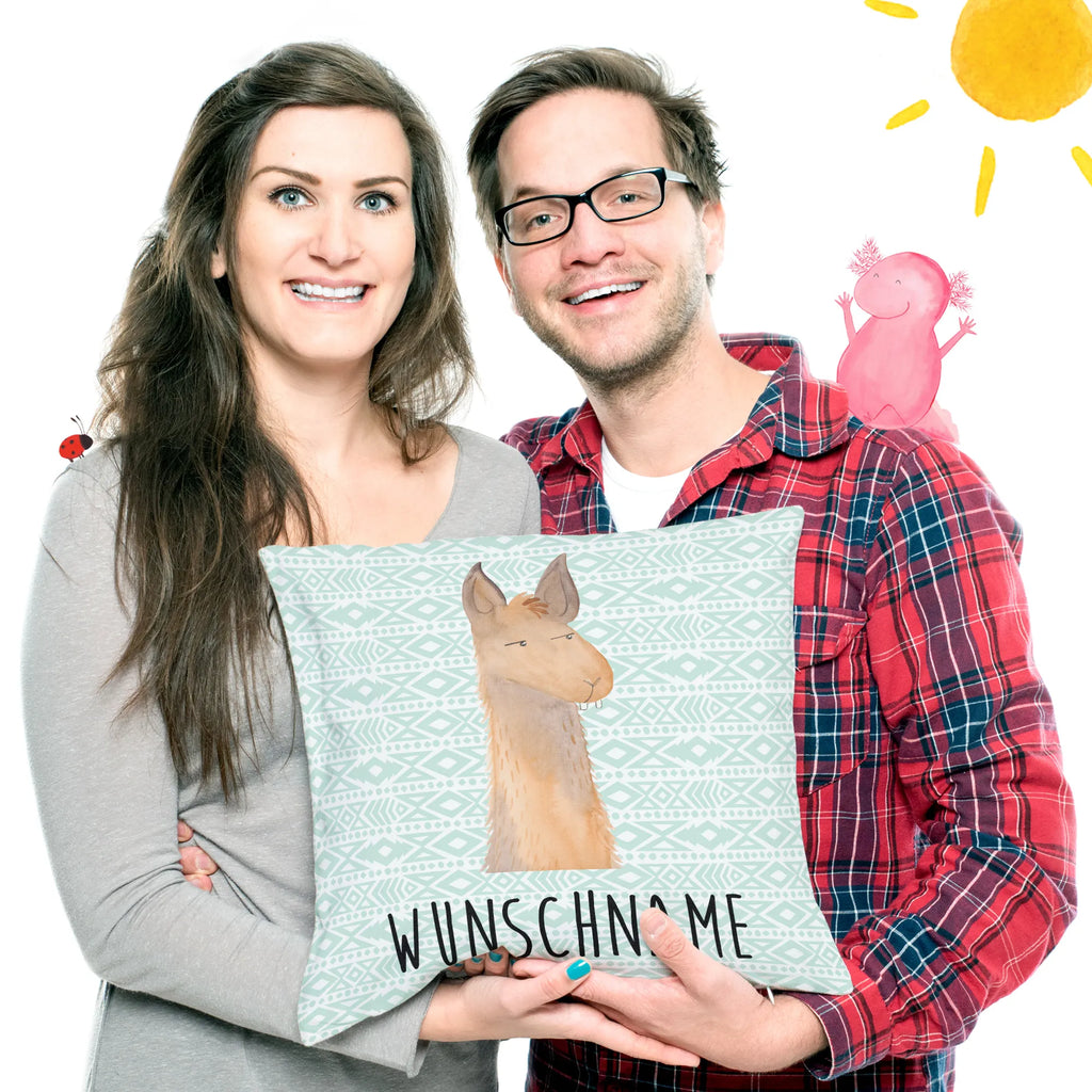 Personalised cushion llama head Annoyed Llama, llama, alpaca, trendy animal, apprentice, office life, lama, being right, being annoyed, lamas, office, boss, best friend, girlfriend, partner
