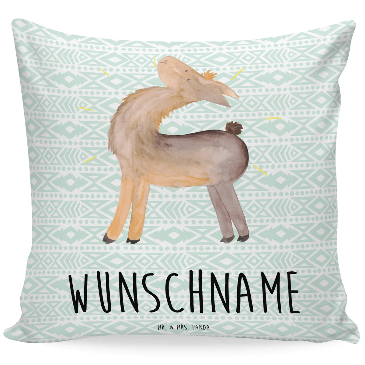 Personalised cushion lama Proud Llama, llama, alpaca, trendy animal, New start, Outsider, Proud, Best friend, Family, Girlfriends, Different, Girlfriend, Hippie, Lama, Buddy, Llamas