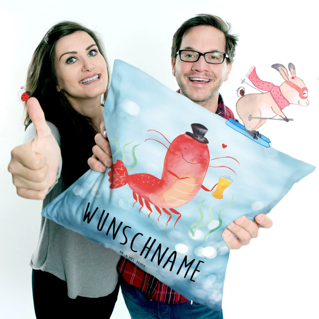 Personalised cushion lobster Wheat Seafood, aquatic animals, ocean, sea, fish, shells, corals, reef, whale, narwhal, sea urchin, lobster, platypus, turtle, manatee, crocodile, orca, shrimp, gifts for seafood lovers, water world, underwater animals, underwater world, vacation, deep sea, seafood fans, gift ideas, seafood decoration, seafood posters, restaurant, pub, bachelorette, men's household, cooking, bachelor, inn, beer, economy, beer lover