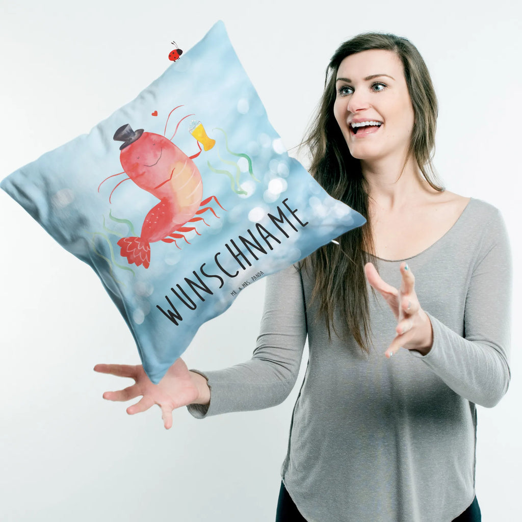 Personalised cushion lobster Wheat Seafood, aquatic animals, ocean, sea, fish, shells, corals, reef, whale, narwhal, sea urchin, lobster, platypus, turtle, manatee, crocodile, orca, shrimp, gifts for seafood lovers, water world, underwater animals, underwater world, vacation, deep sea, seafood fans, gift ideas, seafood decoration, seafood posters, restaurant, pub, bachelorette, men's household, cooking, bachelor, inn, beer, economy, beer lover