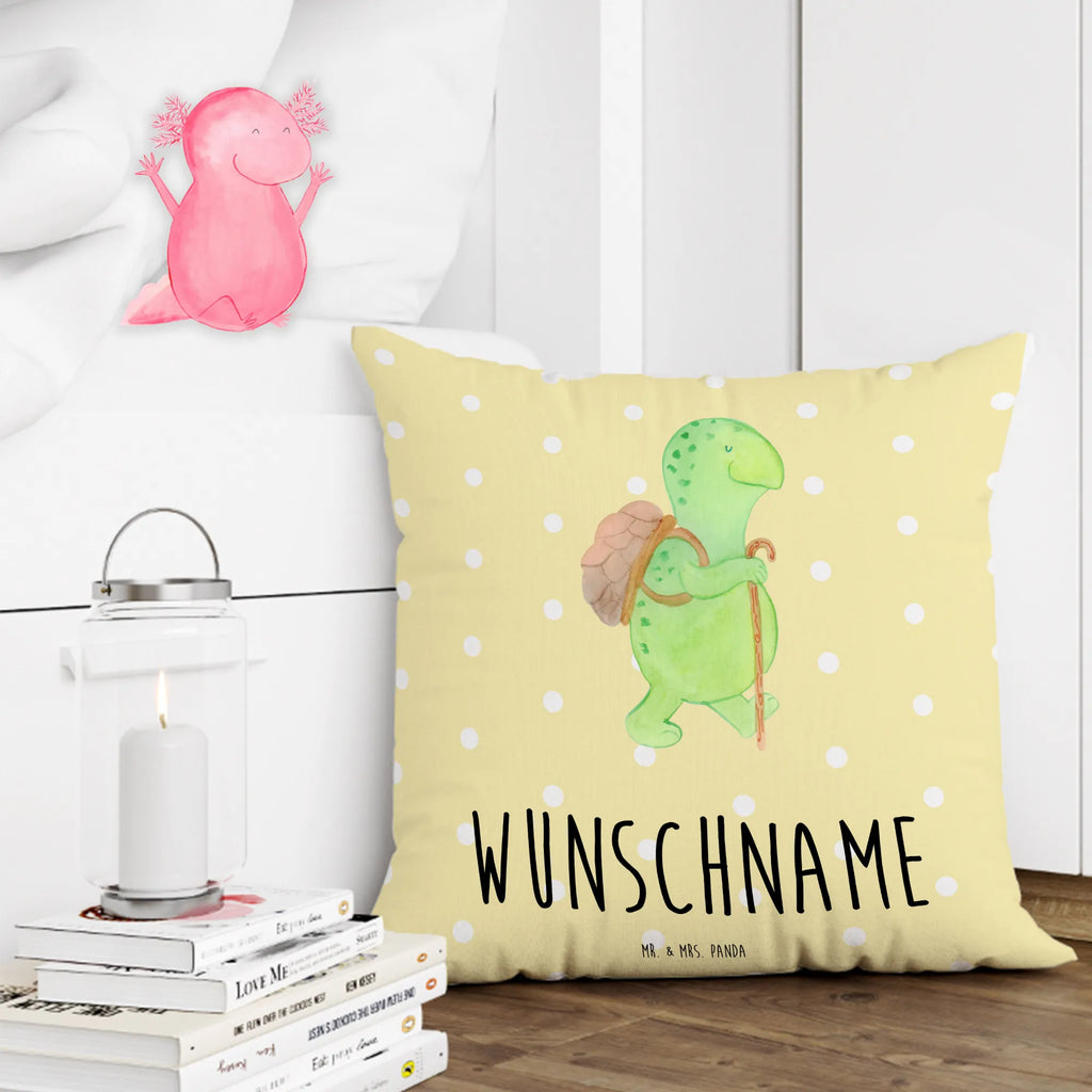 Personalised cushion tortoise walker turtle, tortoise, reptile, ancient creature, cute, sweet, gift, gift ideas, birthday gift, illustrated, funny, turtle gift items, funny turtle gifts, pet turtles, mom, best friend, sister or daughter, turtle lover, motivation, turtles, new beginning, motivational slogan