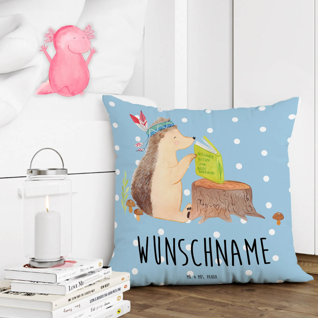 Personalizowana poduszka jeż Ozdoba z piór Waldtiere, zwierzęta