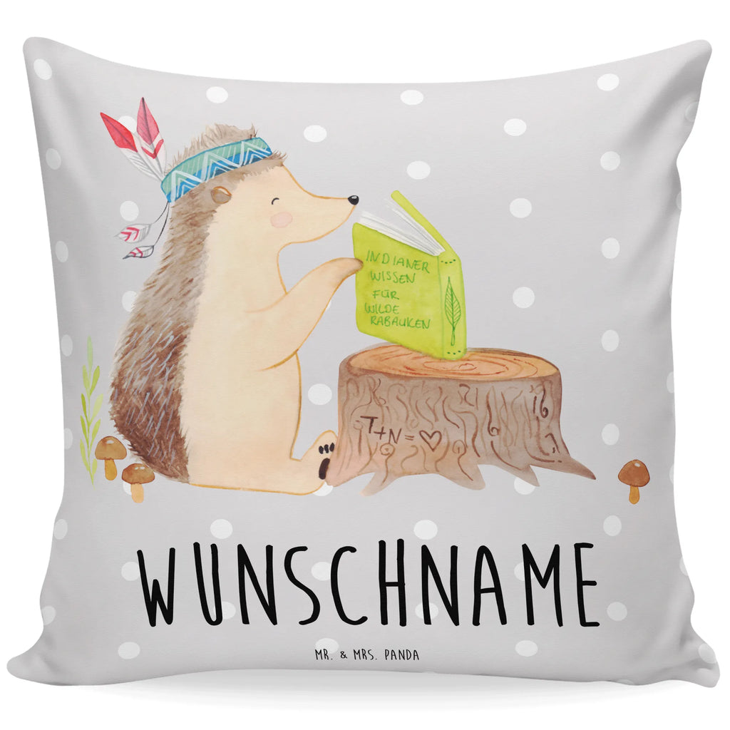 Personalizowana poduszka jeż Ozdoba z piór Waldtiere, zwierzęta