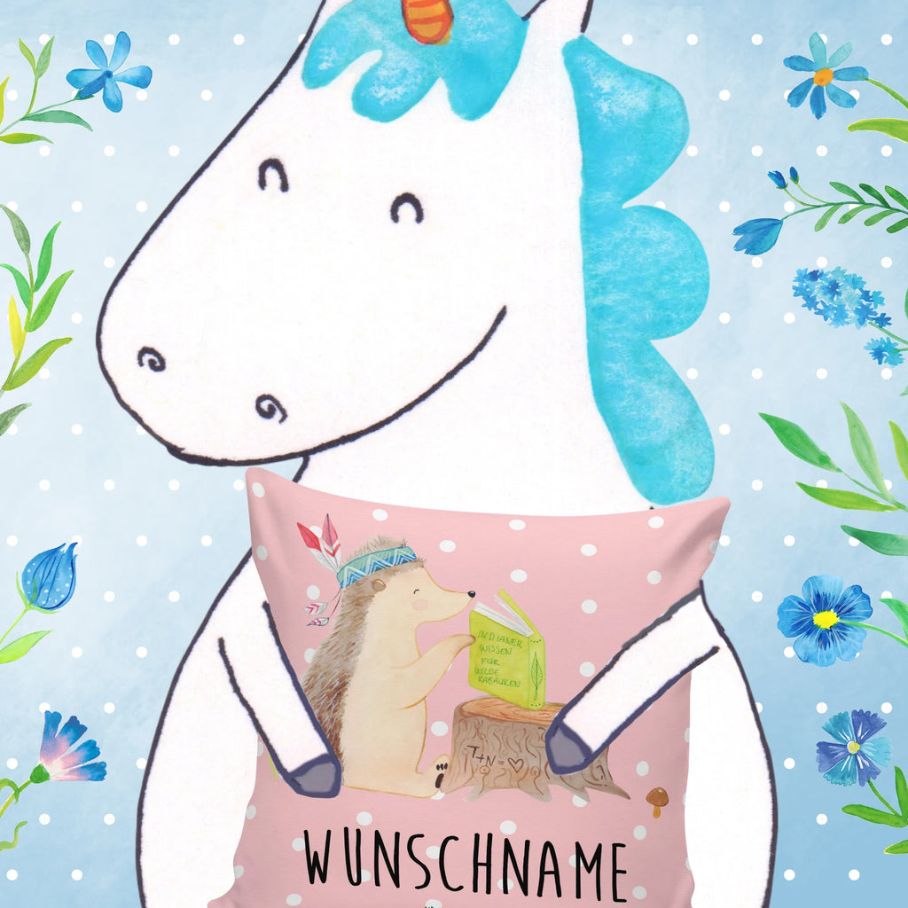 Personalizowana poduszka jeż Ozdoba z piór Waldtiere, zwierzęta