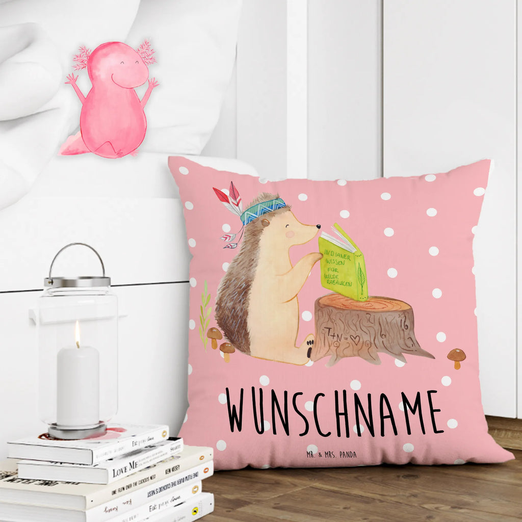 Personalizowana poduszka jeż Ozdoba z piór Waldtiere, zwierzęta