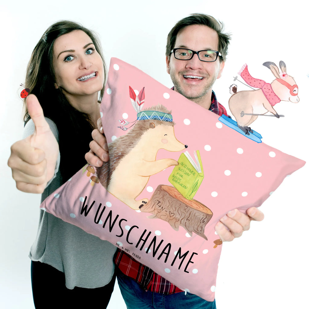 Personalizowana poduszka jeż Ozdoba z piór Waldtiere, zwierzęta