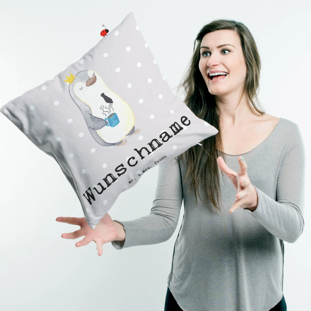 Personalised cushion penguin Best son in law for, thank you, gift, giving, birthday, birthday present, gift idea, souvenir, make you happy, gift tip, marriage, son&#39;s wife, by marriage, Son-in-law, wedding, daughter, wife