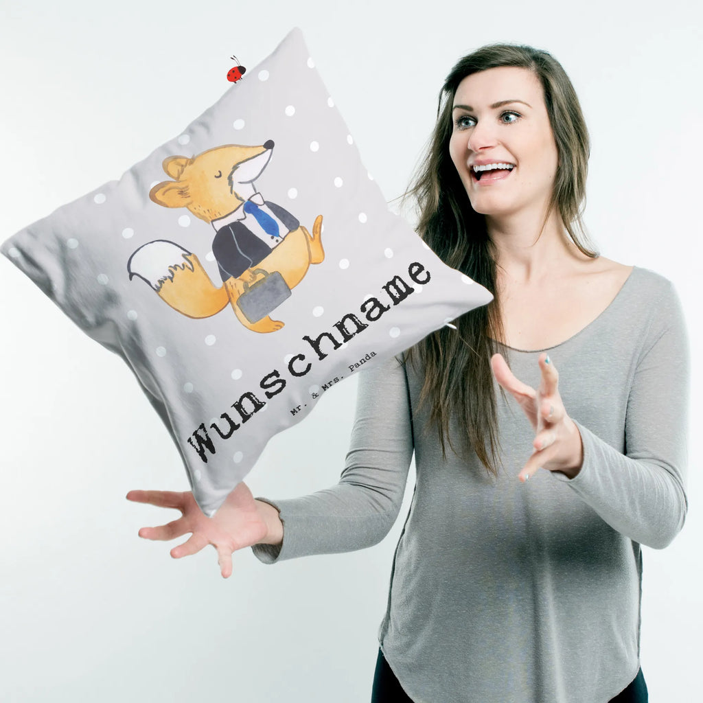 Personalisiertes Kissen Fuchs Bester Kollege der Welt bedrucken, Kopfkissen, Kissen, Wunschname, personalisiert, Name, für, Dankeschön, Geschenk, Schenken, Geburtstag, Geburtstagsgeschenk, Geschenkidee, Danke, Bedanken, Mitbringsel, Freude machen, Geschenktipp, Büro, Kollege, Beruf, Arbeit, Mitarbeiter, Arbeitskollege, Berufsgenosse, Abschiedsgeschenk, Ruhestand