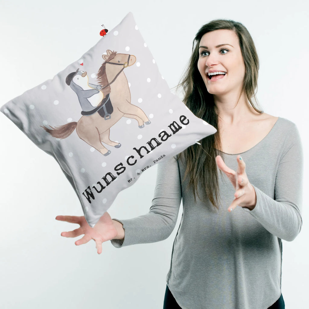 Personalizowana poduszka koń jazda konna Prezent, Sport, Dyscyplina sportowa, Hobby, Darować, Dziękuję, Dzięki, Wyróżnienie, Wygrana, Sportowiec