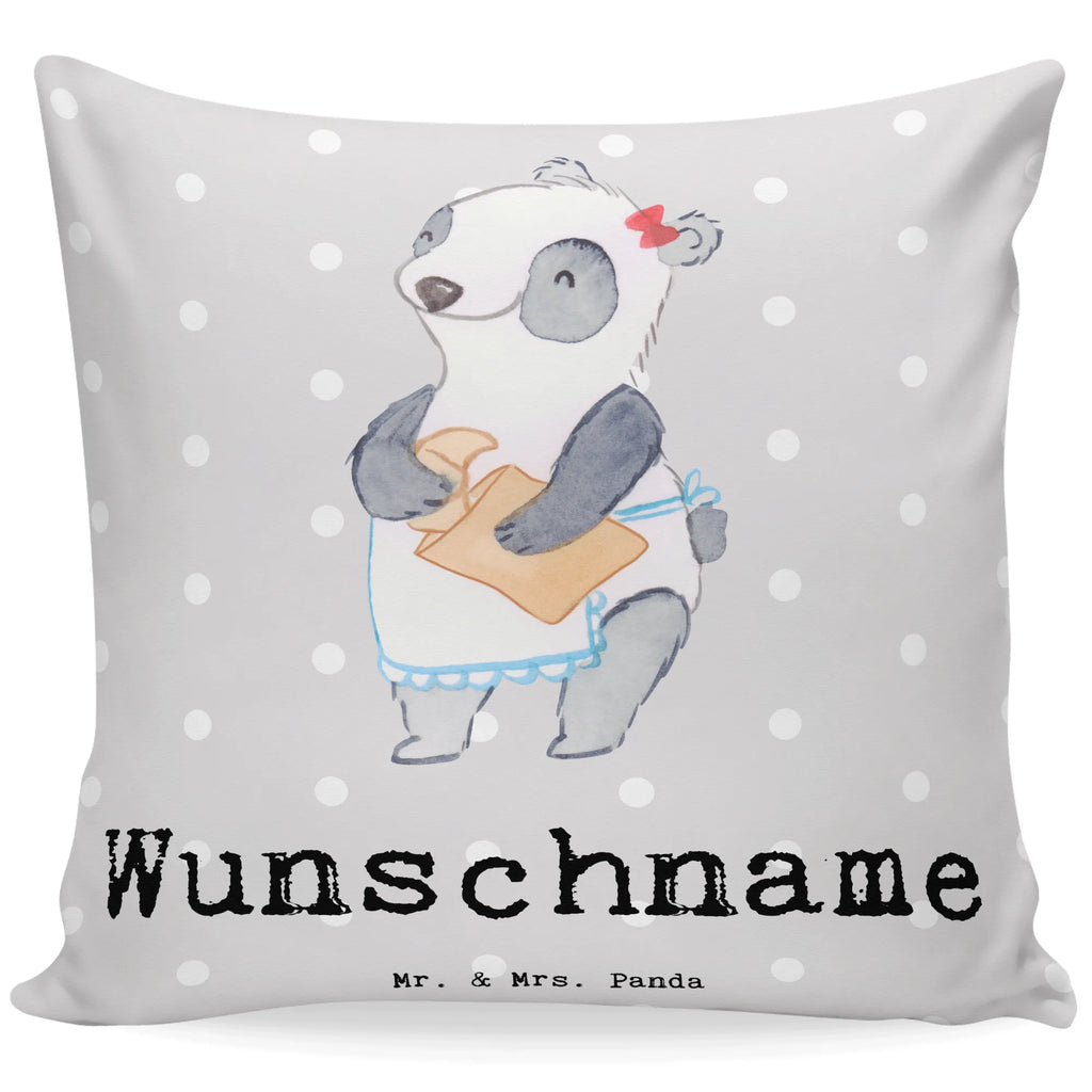 Personalised cushion baker Heart gift, gift idea, best, farewell gift, passing exam, anniversary, retirement, promotion, job start, sayings, funny, profession