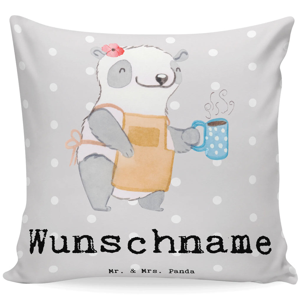 Personalised cushion Barista heart gift, gift idea, best, farewell gift, passing exam, anniversary, retirement, promotion, job start, sayings, funny, profession