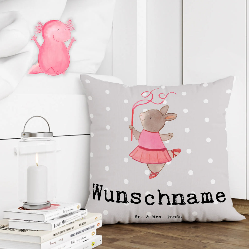 Personalised cushion Ballet dancer heart gift, gift idea, best, farewell gift, passing exam, anniversary, retirement, promotion, job start, sayings, funny, profession