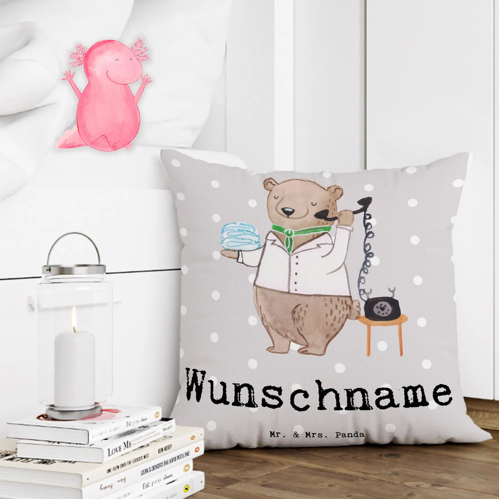 Personalised cushion Hotel professional Heart gift, gift idea, best, farewell gift, passing exam, anniversary, retirement, promotion, job start, sayings, funny, profession