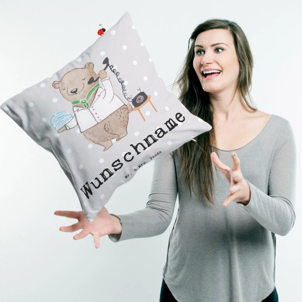 Personalised cushion Hotel professional Heart gift, gift idea, best, farewell gift, passing exam, anniversary, retirement, promotion, job start, sayings, funny, profession