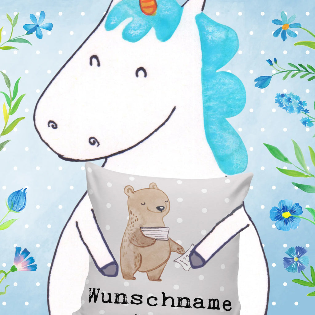 Personalizowana poduszka Syndyk serce Zawód, Wykształcenie, Jubileusz, Pożegnanie, Emerytura, Kolega, Koleżanka, Prezent, Dawać, Pracownik, Współpracownik, Firma, Dziękuję, Dziękuję bardzo