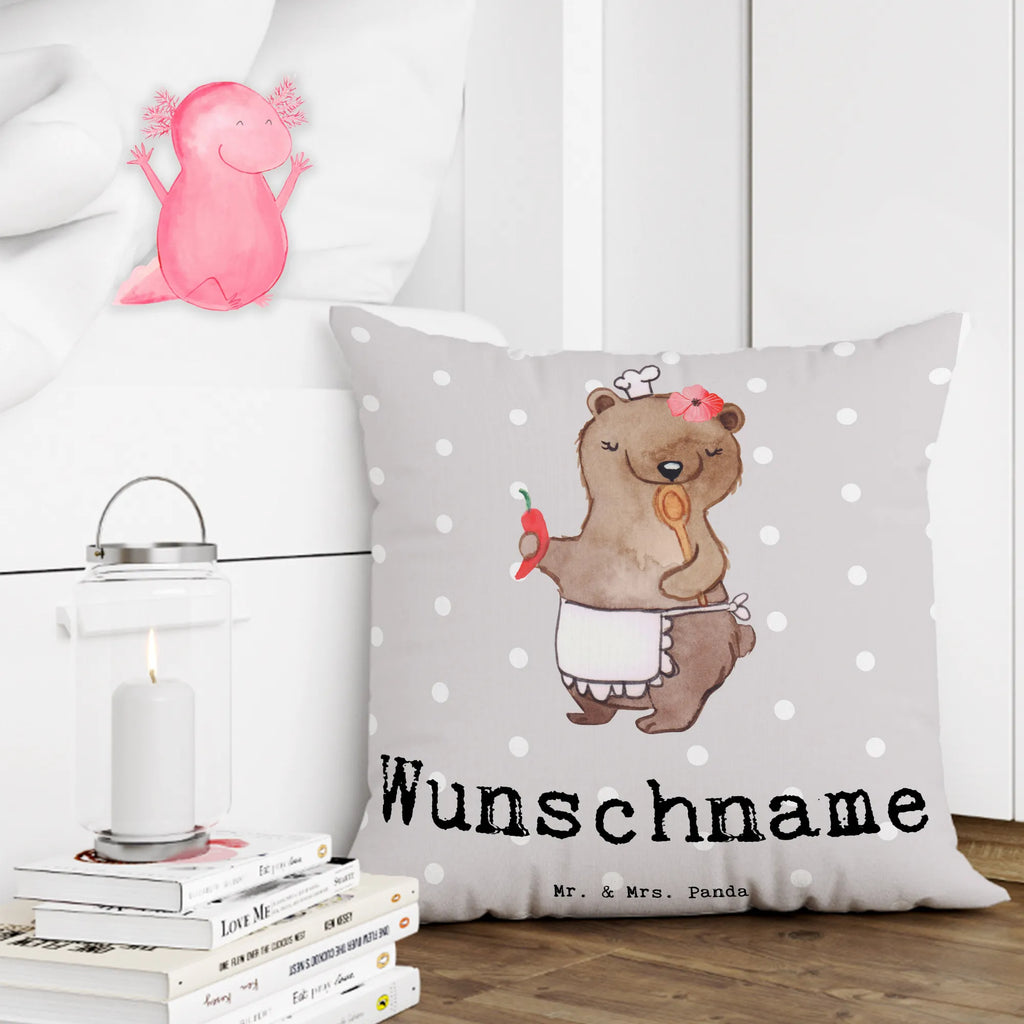 Personalised cushion Chef Heart gift, gift idea, best, farewell gift, passing exam, anniversary, retirement, promotion, job start, sayings, funny, profession