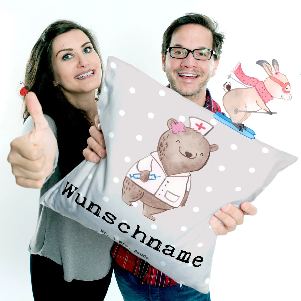 Personalised cushion Medical Assistant heart gift, gift idea, best, farewell gift, passing exam, anniversary, retirement, promotion, job start, sayings, funny, profession