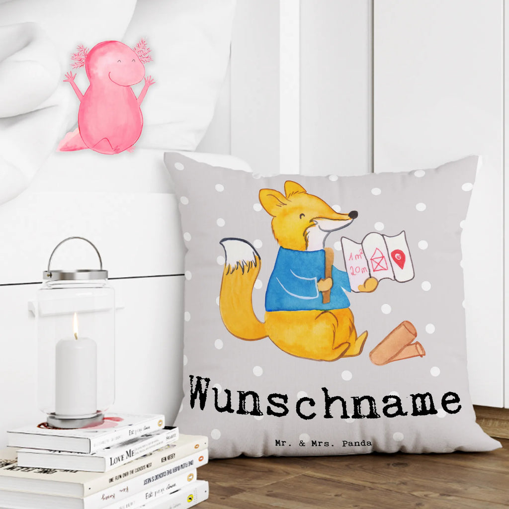 Personalised cushion Architect Heart gift, gift idea, best, farewell gift, passing exam, anniversary, retirement, promotion, job start, sayings, funny, profession