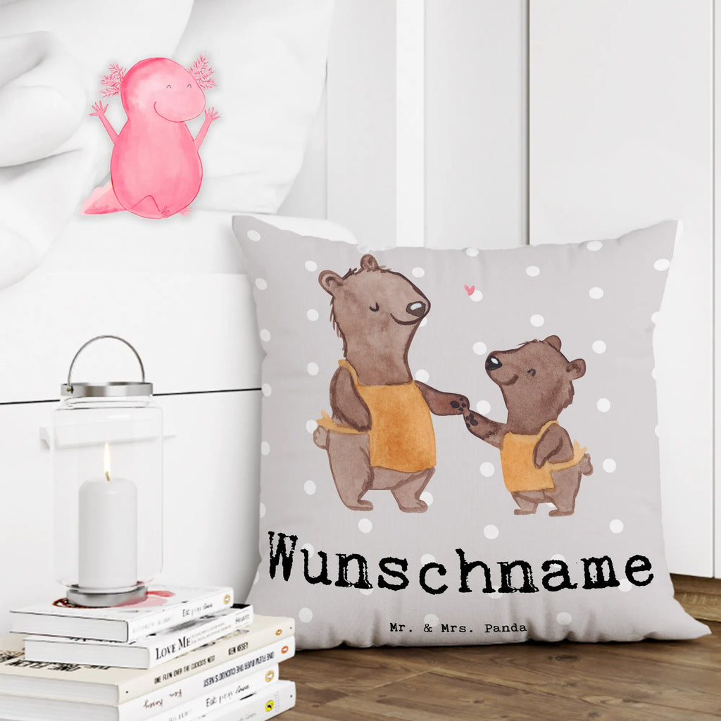 Personalised cushion work educator heart gift, gift idea, best, farewell gift, passing exam, anniversary, retirement, promotion, job start, sayings, funny, profession