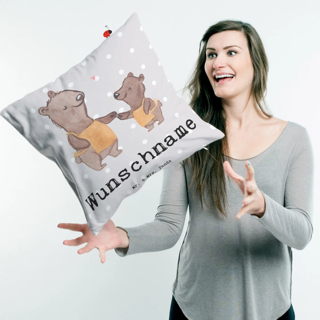 Personalised cushion work educator heart gift, gift idea, best, farewell gift, passing exam, anniversary, retirement, promotion, job start, sayings, funny, profession