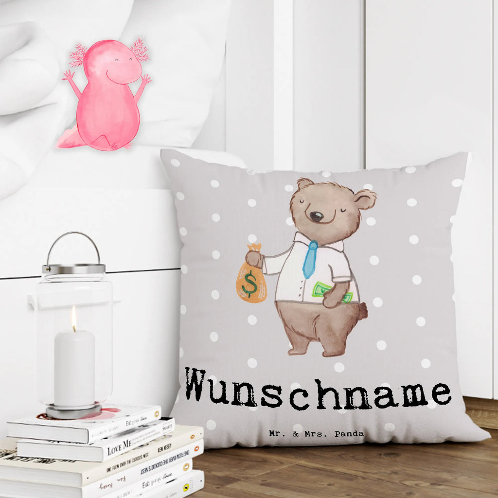 Personalised cushion banker heart gift, gift idea, best, farewell gift, passing exam, anniversary, retirement, promotion, job start, sayings, funny, profession