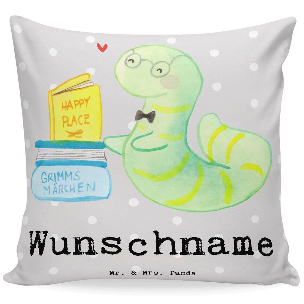 Personalisiertes Kissen Buchhändler mit Herz Wunschname, Kopfkissen, Personalisiert, Name, Kissen, Bedrucken, Geschenk, Schenken, Jubiläum, Danke, Dankeschön, Beruf, Ausbildung, Abschied, Rente, Kollege, Kollegin, Arbeitskollege, Mitarbeiter, Firma, Buchhandlung, Buchverkäufer, Bücherwurm, Buchhändler, Bibliothekar