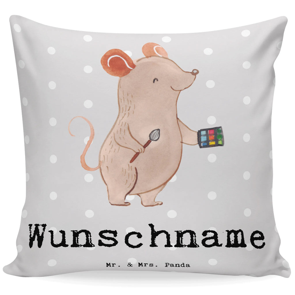 Personalised cushion Beautician Heart gift, gift idea, best, farewell gift, passing exam, anniversary, retirement, promotion, job start, sayings, funny, profession