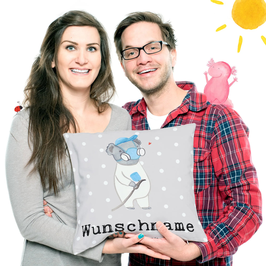 Personalised cushion Painter heart gift, gift idea, best, farewell gift, passing exam, anniversary, retirement, promotion, job start, sayings, funny, profession