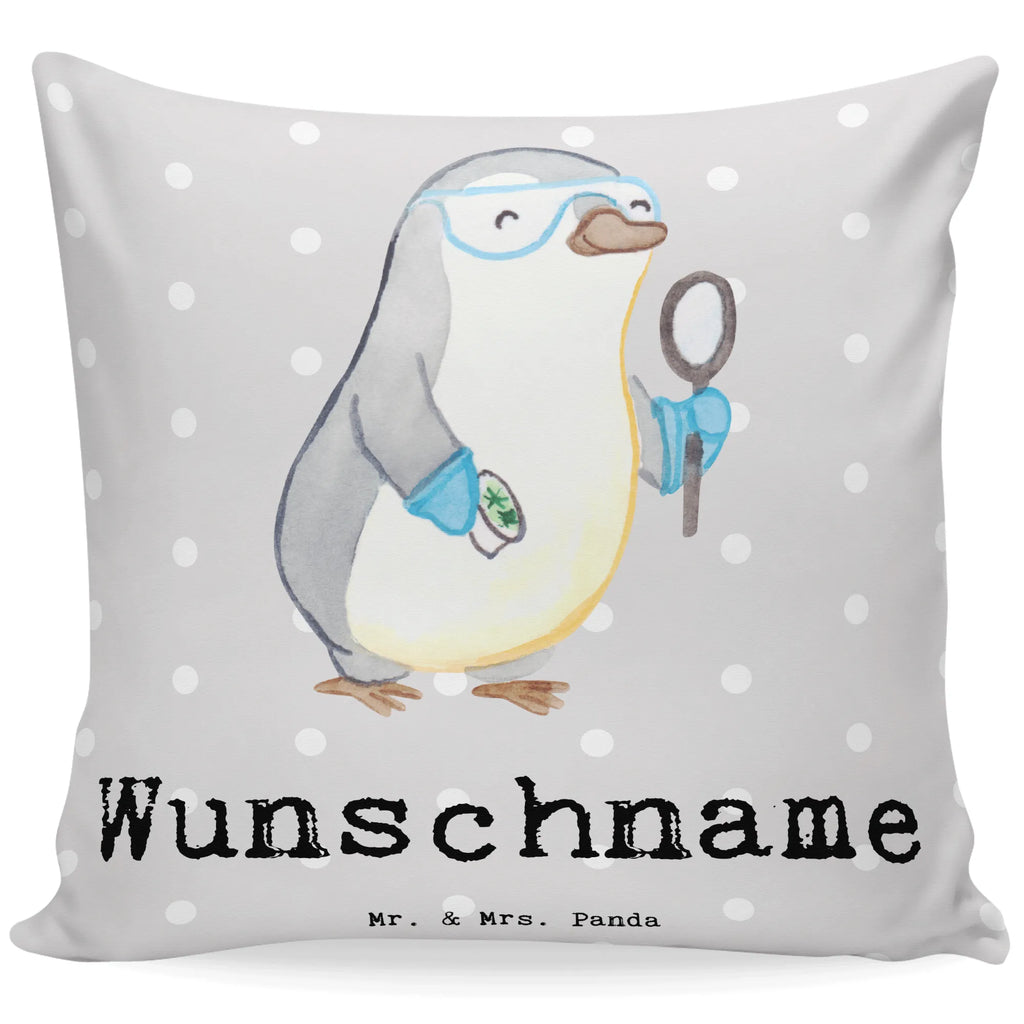 Personalizowana poduszka Mikrobiolog serce Zawód, Wykształcenie, Jubileusz, Pożegnanie, Emerytura, Kolega, Koleżanka, Prezent, Dawać, Pracownik, Współpracownik, Firma, Dziękuję, Dziękuję bardzo