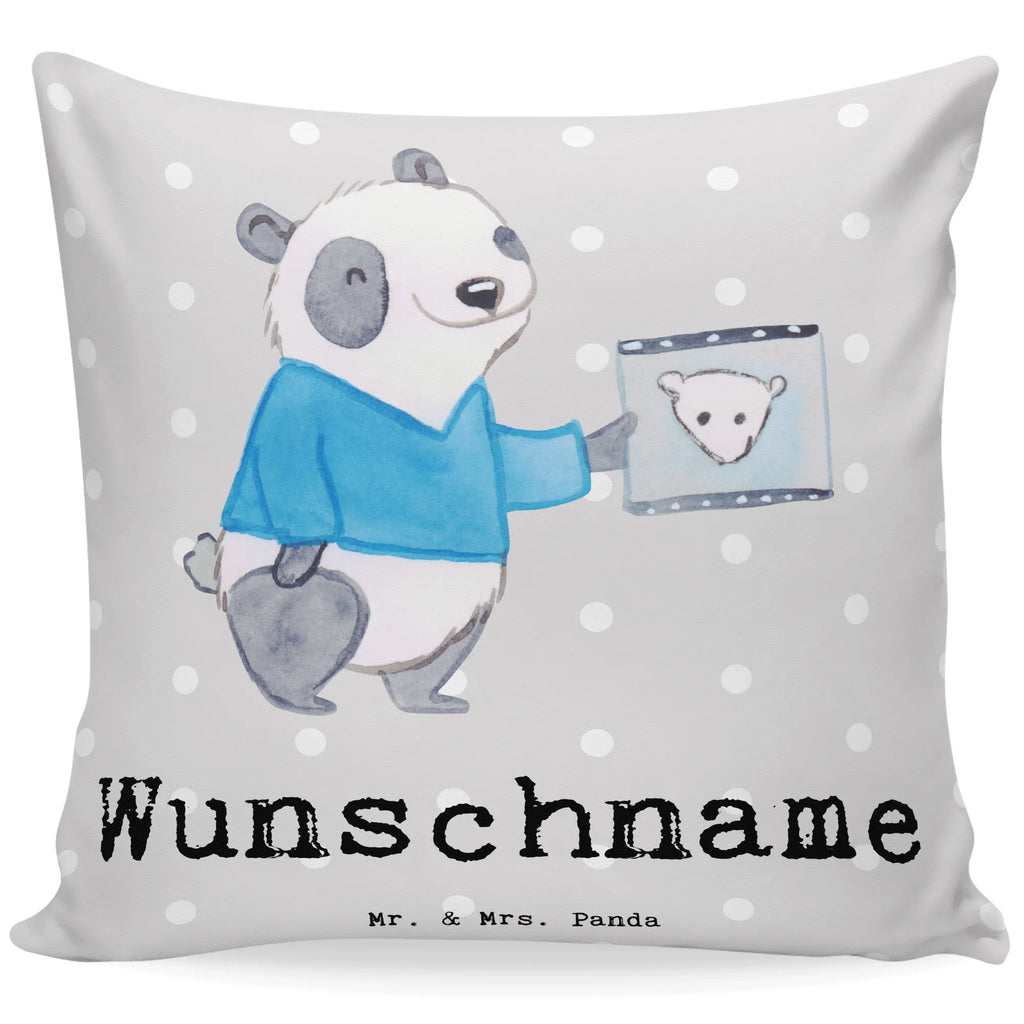 Personalisiertes Kissen Radiologie Assistent mit Herz personalisiert, Wunschname, bedrucken, Kopfkissen, Name, Kissen, Beruf, Ausbildung, Jubiläum, Abschied, Rente, Kollege, Kollegin, Geschenk, Schenken, Arbeitskollege, Mitarbeiter, Firma, Danke, Dankeschön