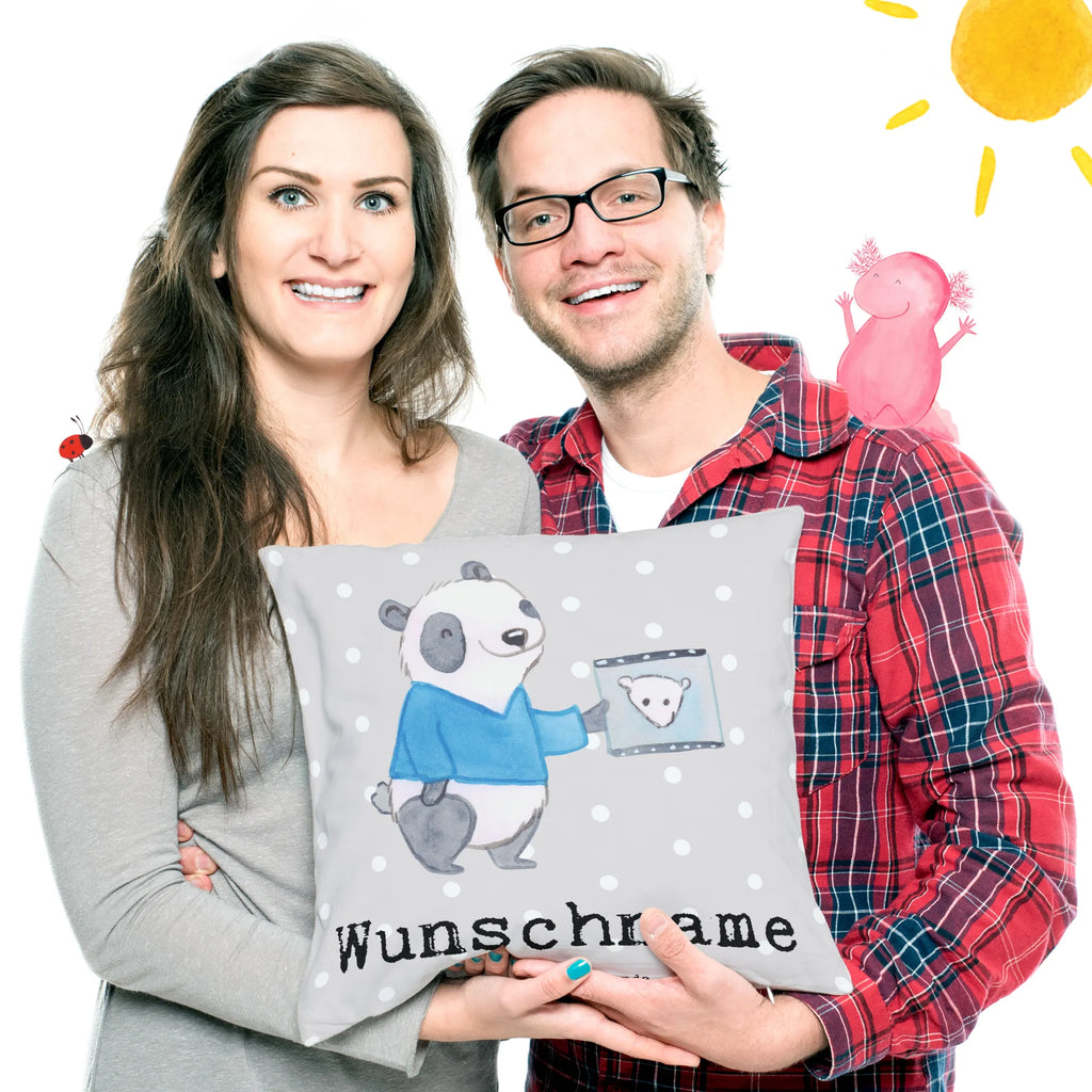 Personalisiertes Kissen Radiologie Assistent mit Herz personalisiert, Wunschname, bedrucken, Kopfkissen, Name, Kissen, Beruf, Ausbildung, Jubiläum, Abschied, Rente, Kollege, Kollegin, Geschenk, Schenken, Arbeitskollege, Mitarbeiter, Firma, Danke, Dankeschön