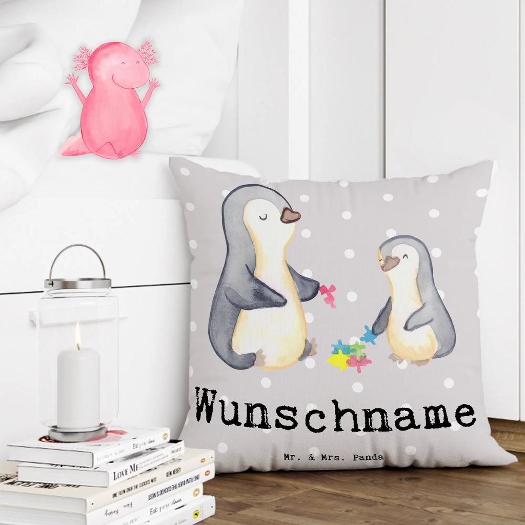 Personalised cushion social pedagogue Heart gift, gift idea, best, farewell gift, passing exam, anniversary, retirement, promotion, job start, sayings, funny, profession