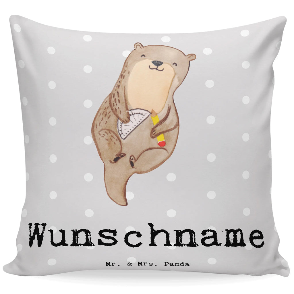 Personalisiertes Kissen Technischer Zeichner mit Herz Kopfkissen, Kissen, Wunschname, Name, Bedrucken, Personalisiert, Geschenk, Schenken, Jubiläum, Danke, Dankeschön, Beruf, Ausbildung, Abschied, Rente, Kollege, Kollegin, Arbeitskollege, Mitarbeiter, Firma