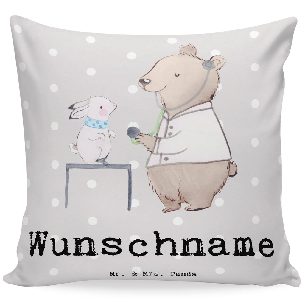 Personalizowana poduszka weterynarz serce Zawód, Wykształcenie, Jubileusz, Pożegnanie, Emerytura, Kolega, Koleżanka, Prezent, Dawać, Pracownik, Współpracownik, Firma, Dziękuję, Dziękuję bardzo