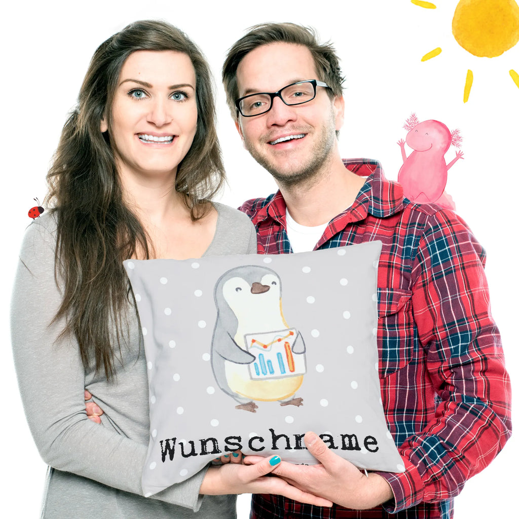 Personalisiertes Kissen Finanzcontroller mit Herz personalisiert, Kissen, Wunschname, Kopfkissen, Name, bedrucken, Beruf, Ausbildung, Jubiläum, Abschied, Rente, Kollege, Kollegin, Geschenk, Schenken, Arbeitskollege, Mitarbeiter, Firma, Danke, Dankeschön