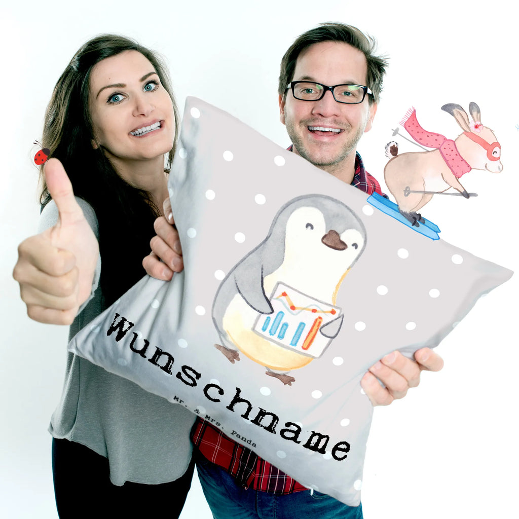 Personalisiertes Kissen Finanzcontroller mit Herz personalisiert, Kissen, Wunschname, Kopfkissen, Name, bedrucken, Beruf, Ausbildung, Jubiläum, Abschied, Rente, Kollege, Kollegin, Geschenk, Schenken, Arbeitskollege, Mitarbeiter, Firma, Danke, Dankeschön