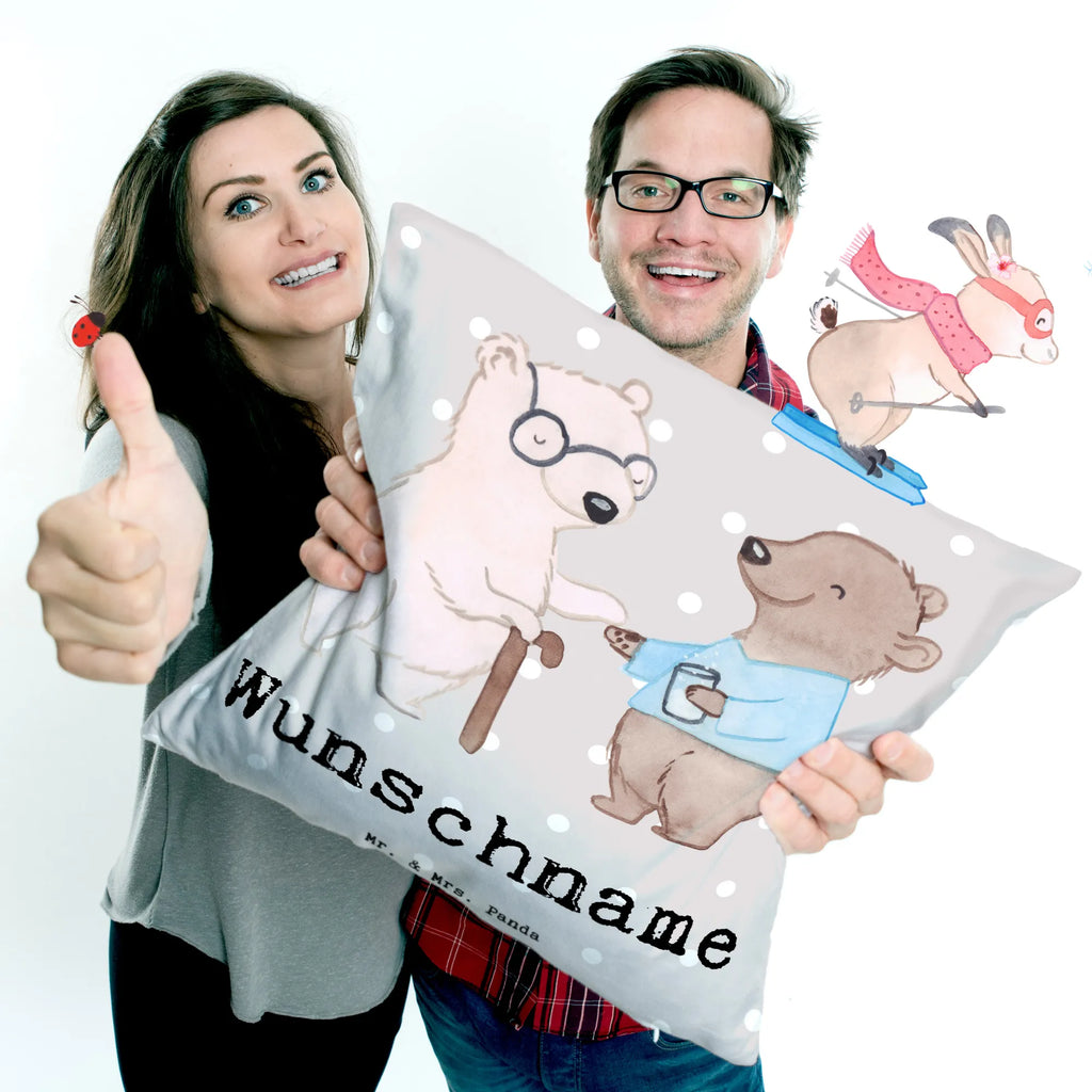 Personalizowana poduszka Opiekun osób starszych Serce Zawód, Wykształcenie, Jubileusz, Pożegnanie, Emerytura, Kolega, Koleżanka, Prezent, Dawać, Pracownik, Współpracownik, Firma, Dziękuję, Dziękuję bardzo