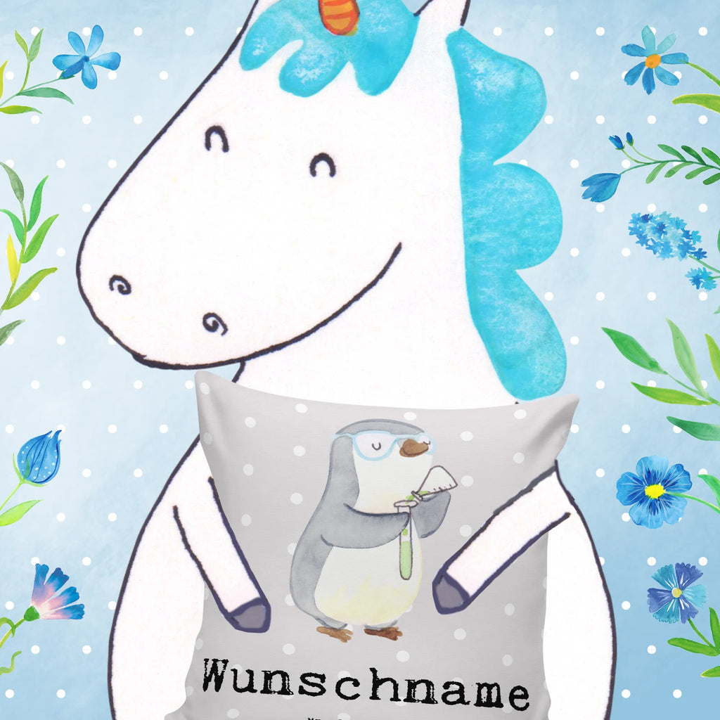 Personalizowana poduszka chemik serce Zawód, Wykształcenie, Jubileusz, Pożegnanie, Emerytura, Kolega, Koleżanka, Prezent, Dawać, Pracownik, Współpracownik, Firma, Dziękuję, Dziękuję bardzo