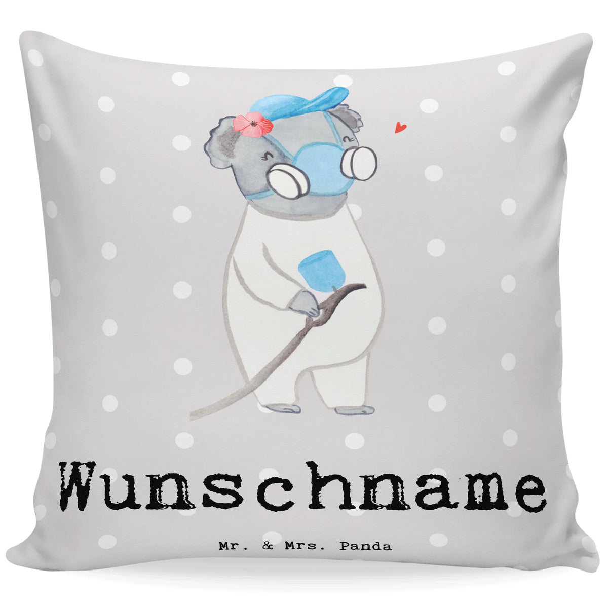 Personalised cushion Painter heart gift, sayings, gift idea, best, farewell gift, passing exam, anniversary, retirement, promotion, job start, profession