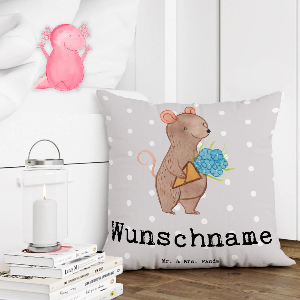 Personalised cushion Florist Heart gift, gift idea, best, farewell gift, passing exam, anniversary, retirement, promotion, job start, sayings, funny, profession